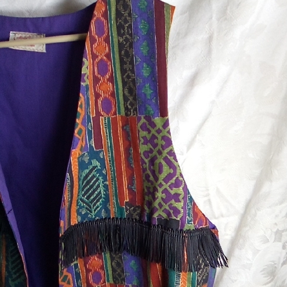 Vibrant Multicolor Sleeveless Midi Dress - Picture 5 of 9